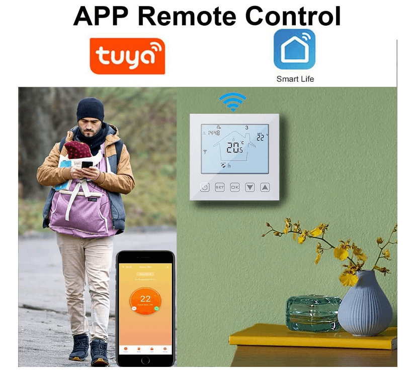 KETOTEK WIFI Smart Thermostat ketotek app remote control